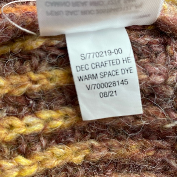 Old Navy Cozy Ombre’ “Warm Space Dye” Stripe Knit Turtleneck Sweater S - Picture 9 of 9